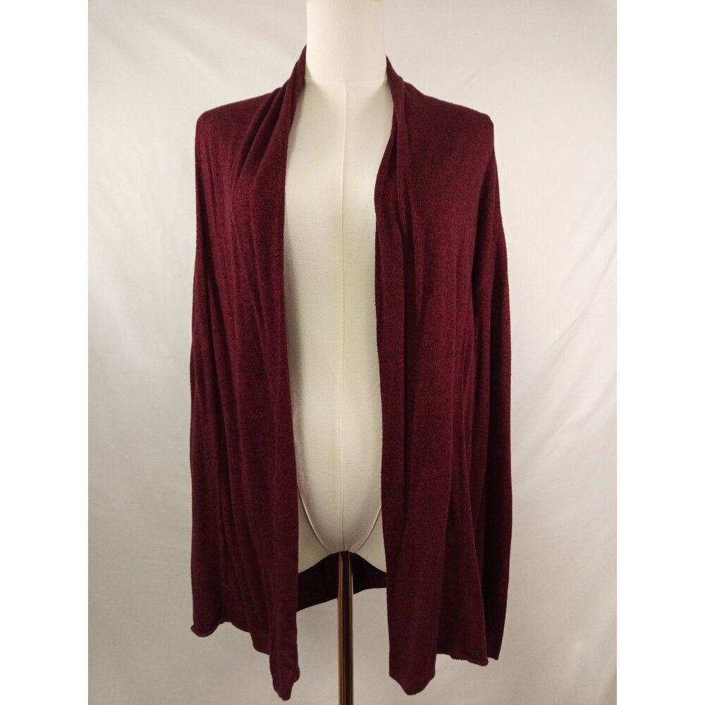Express Women's Red Knit Cardigan Duster Size Large
